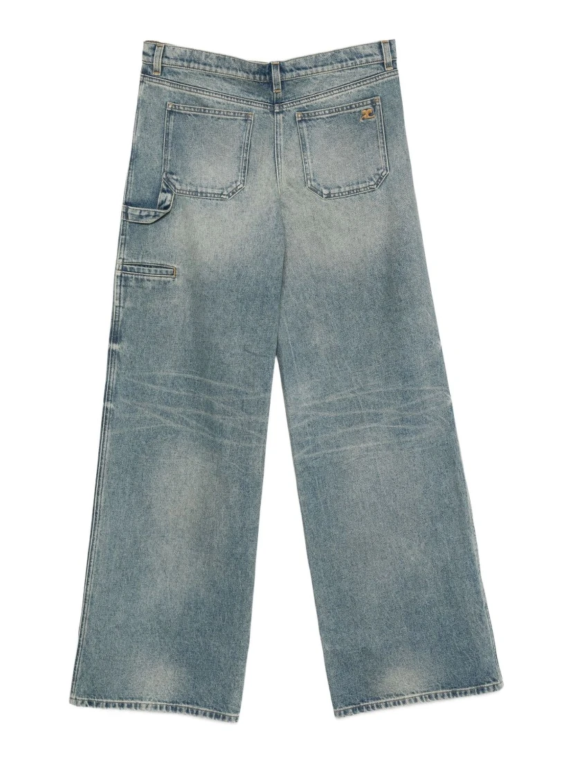 Courreges Jeans Blue