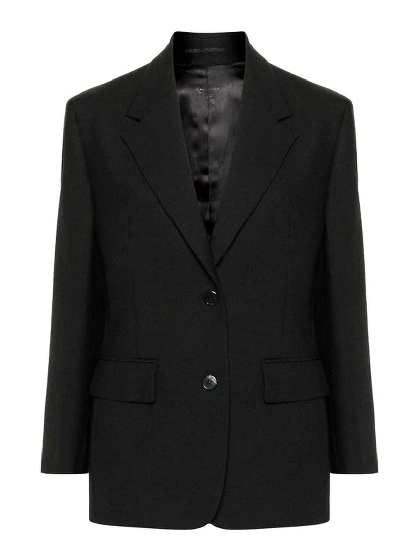 Black Virgin Wool Blazer