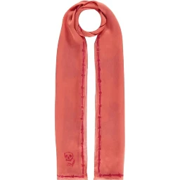 Orange Silk Scarf