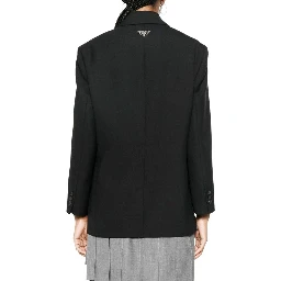 Black Virgin Wool Blazer