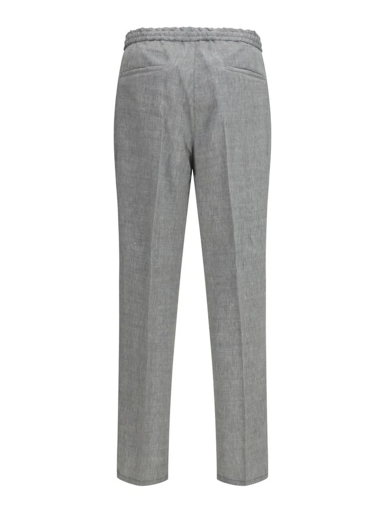Gray Linen Casual Pants alternative