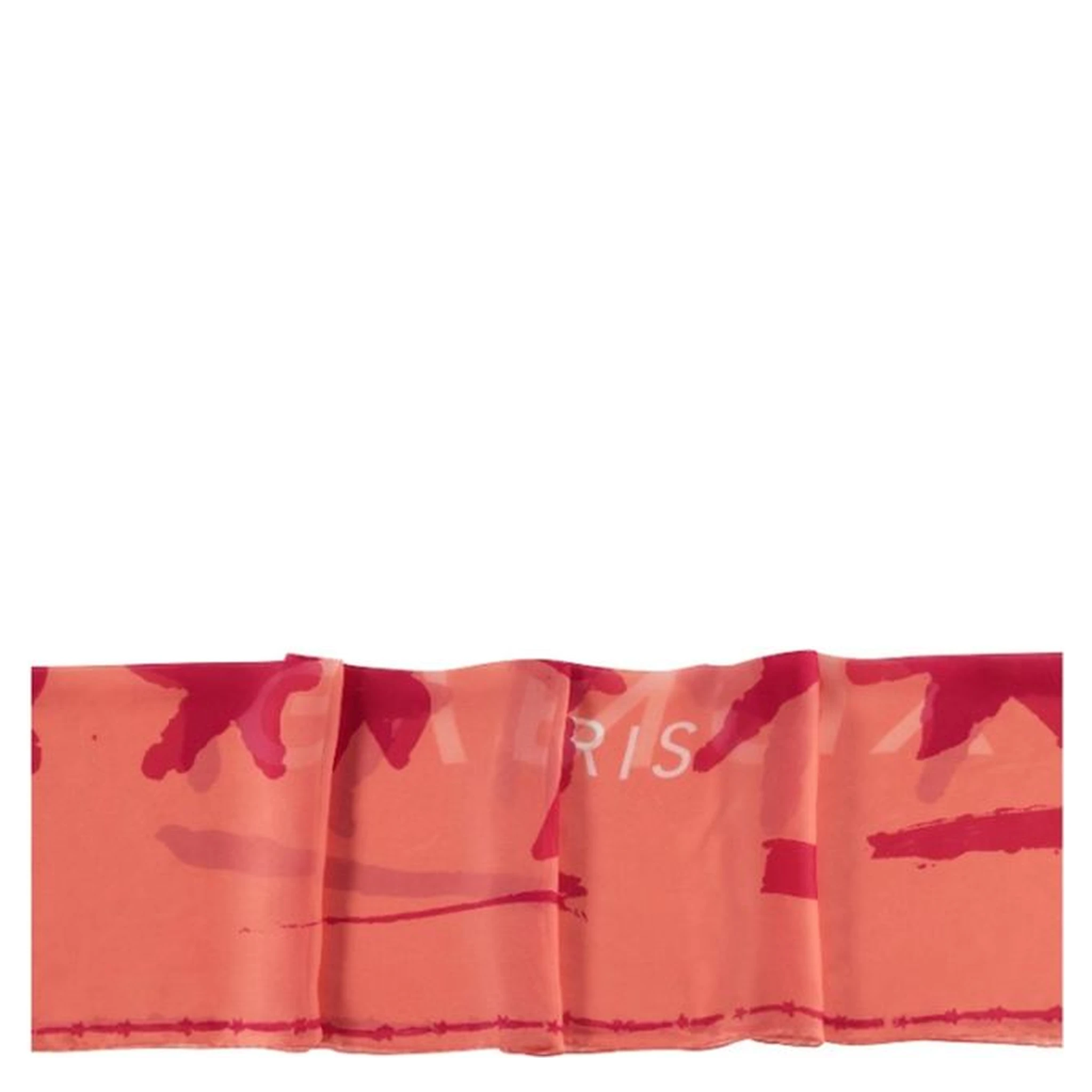 Orange Silk Scarf