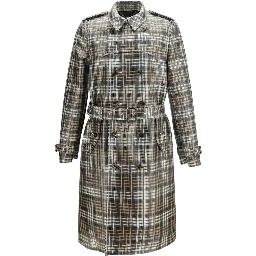 Brown Polyester Coat