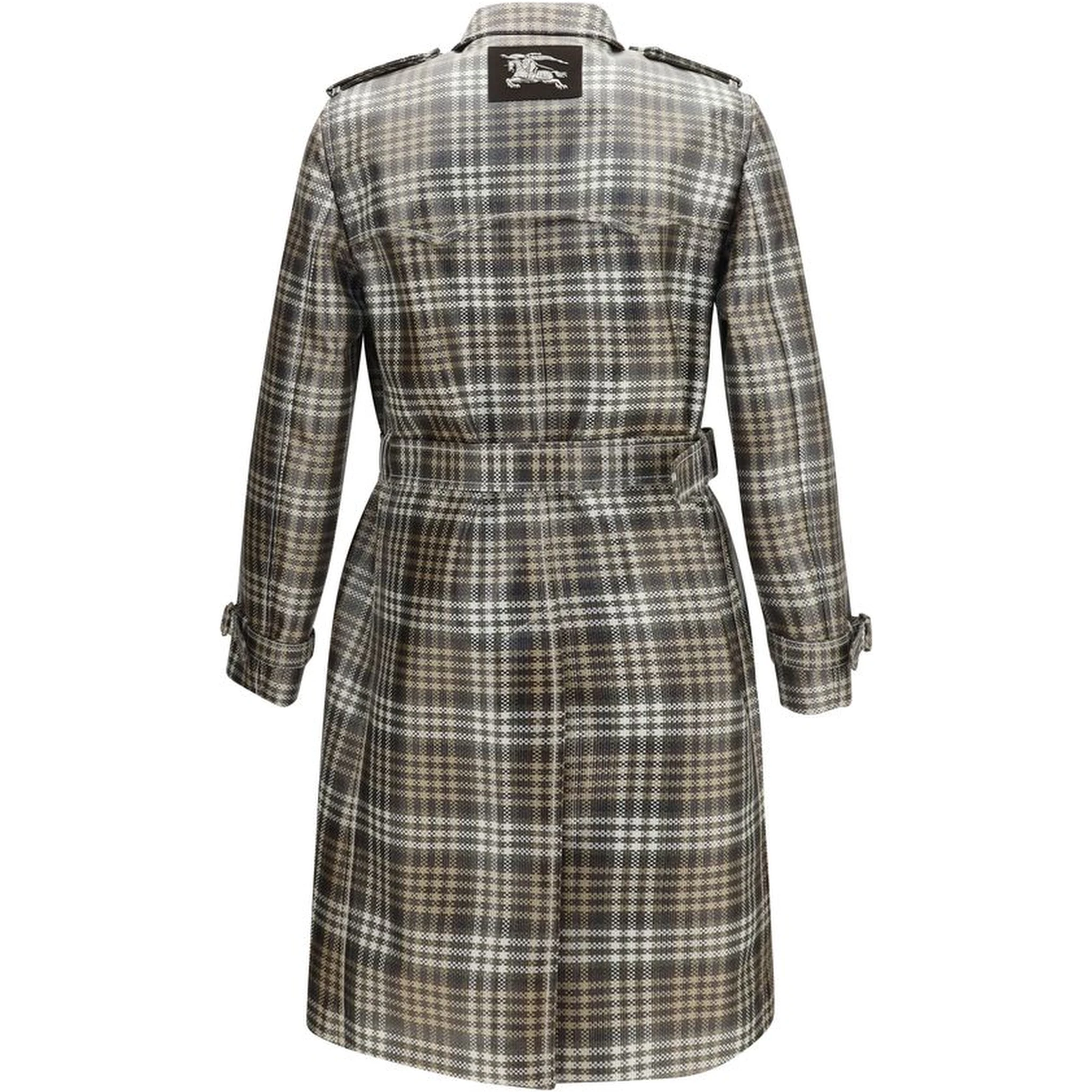 Brown Polyester Coat