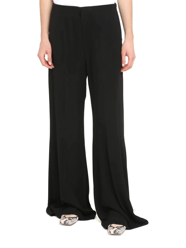 Black Viscose Casual Pants alternative