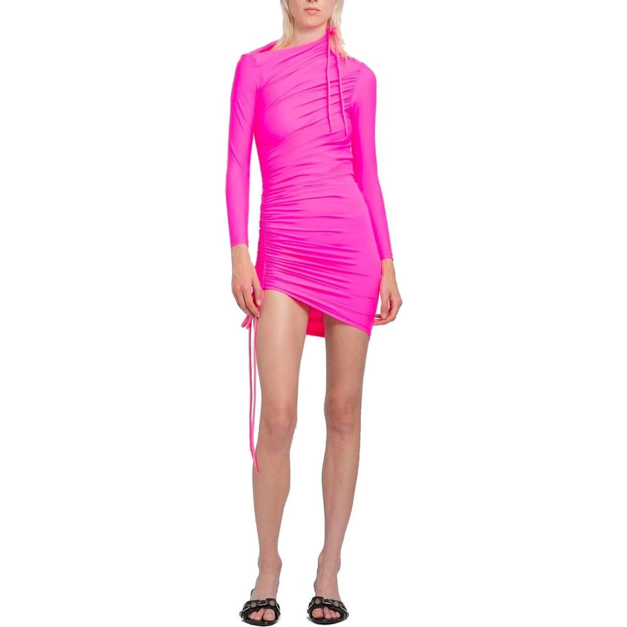 Multicolor Polyamide Casual Dress