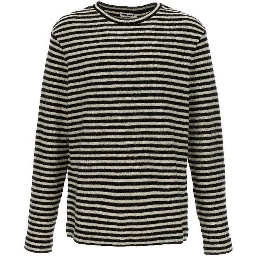 White Wool Long Sleeve T-Shirt