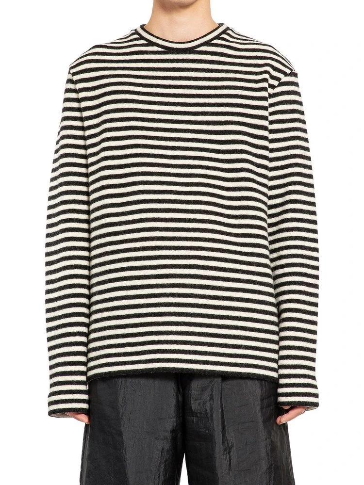 White Wool Long Sleeve T-Shirt alternative