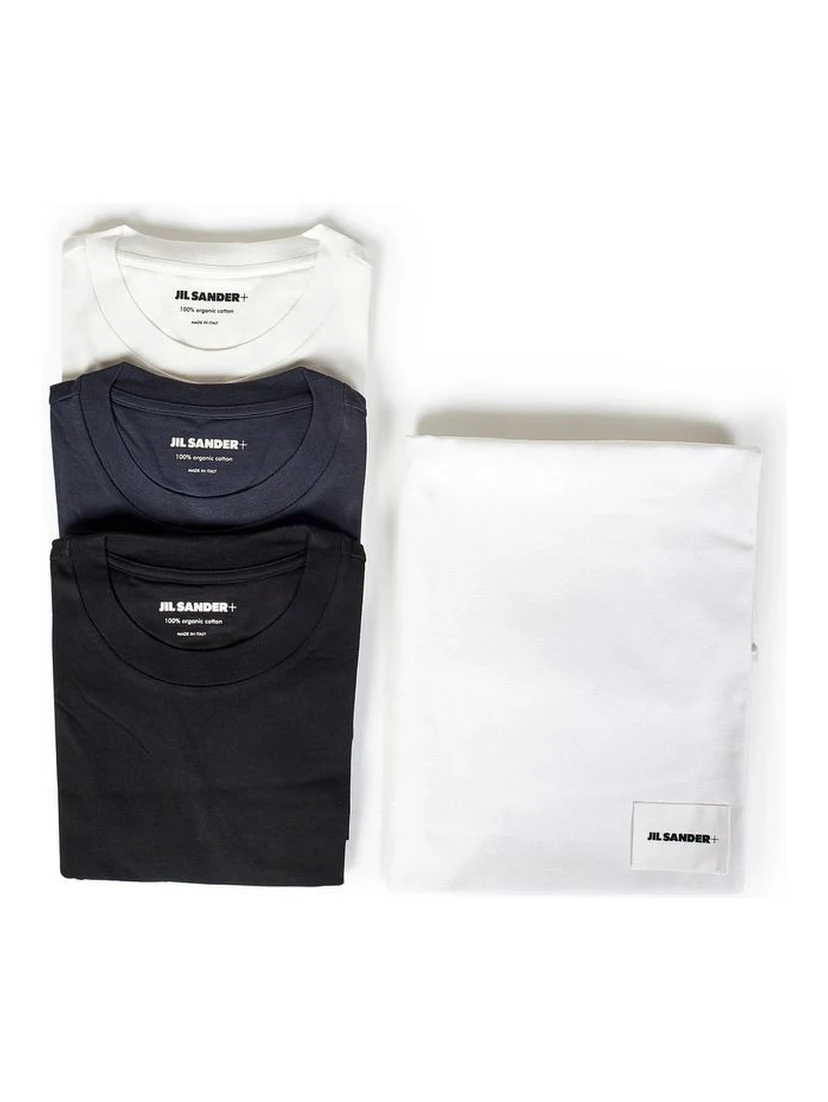 Black Cotton Long Sleeve T-Shirt
