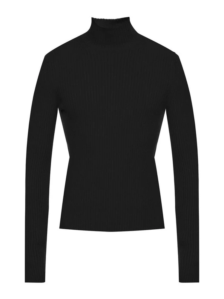 Black Cashmere Turtleneck