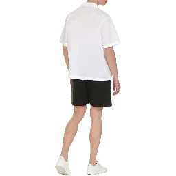 White Cotton Shortsleeve Shirt