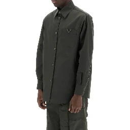 Bicolor Polyester Shell Jacket