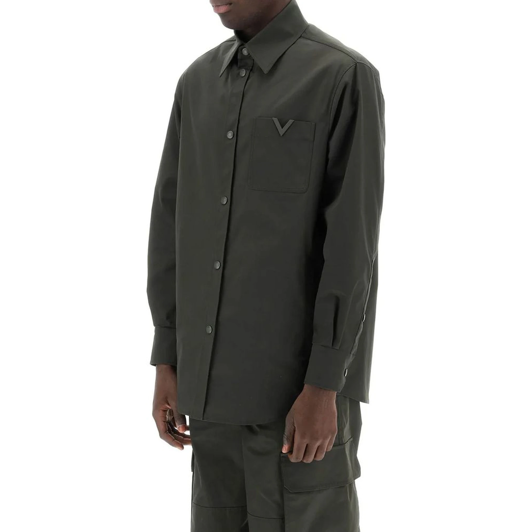 Bicolor Polyester Shell Jacket