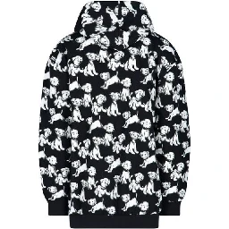 Black Cotton Sweatshirt