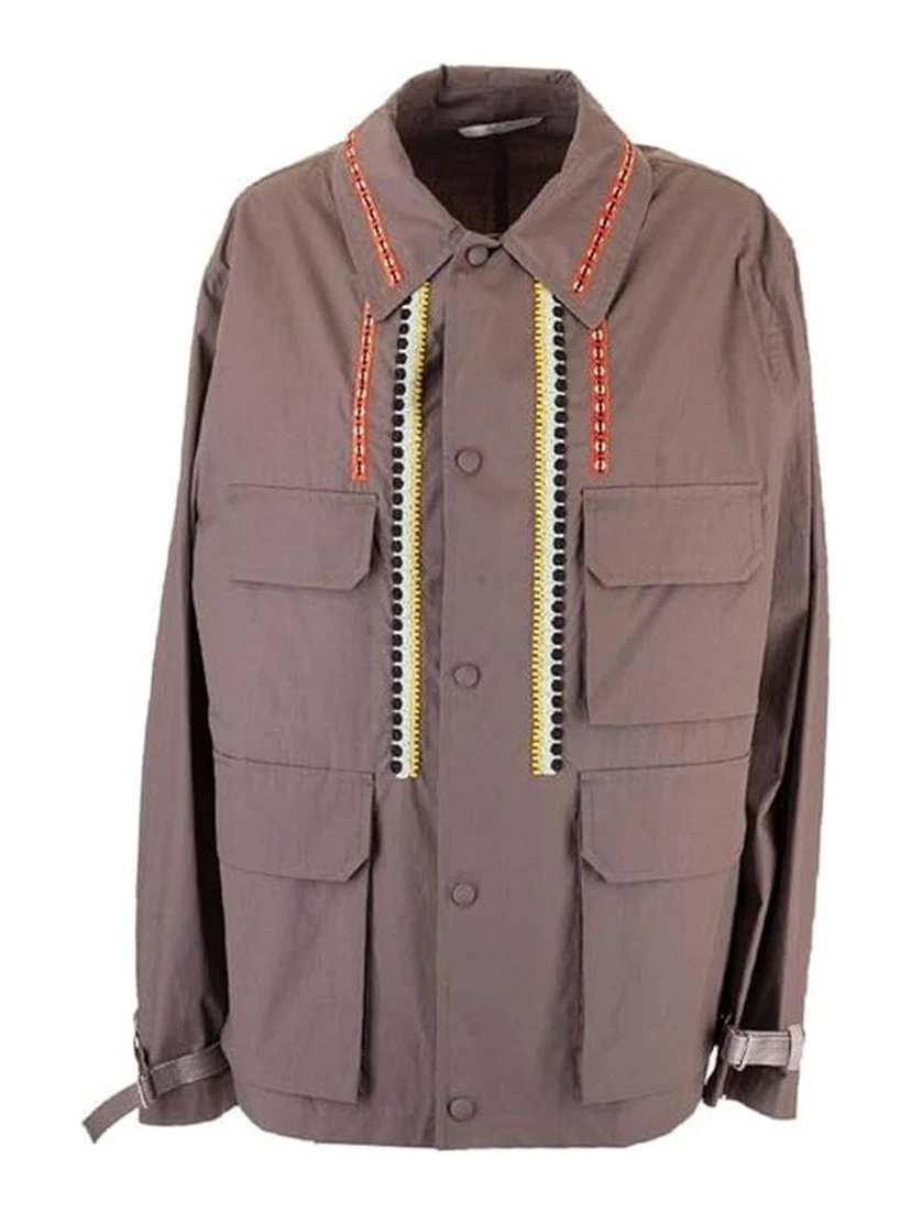 Brown Cotton Coat