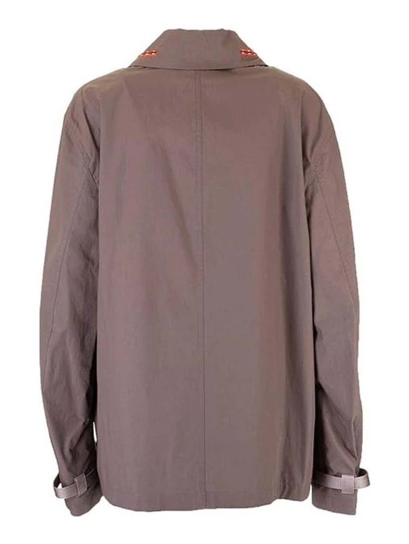 Brown Cotton Coat