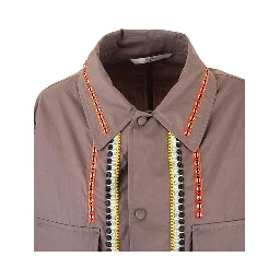 Brown Cotton Coat