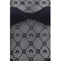 Black Polyamide Bodysuit