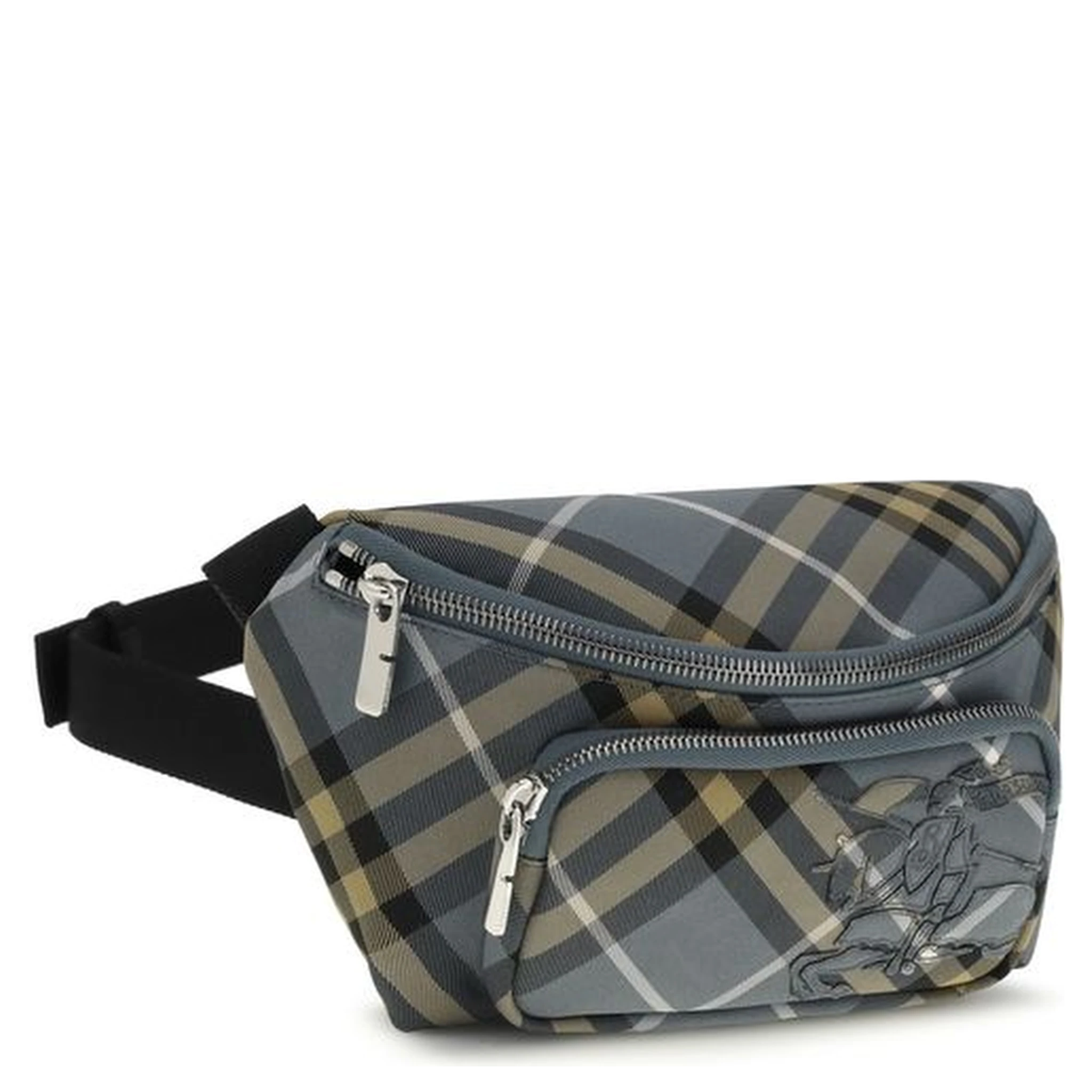 Multicolor Nylon Clutch Bag
