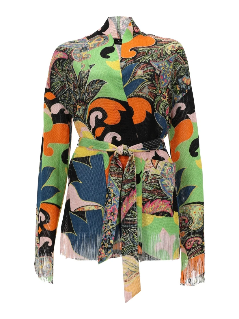 CARDIGAN CON FRANGE