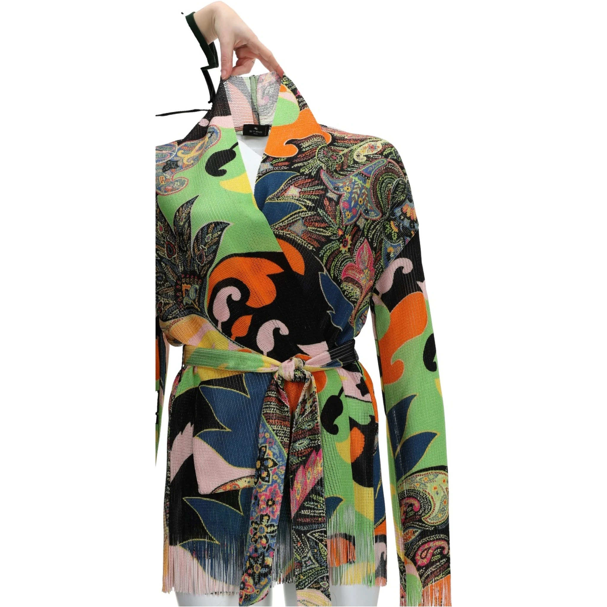 CARDIGAN CON FRANGE