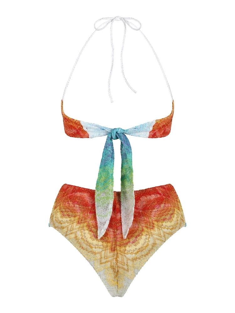 COSTUME BIKINI CON MOTIVO CHEVRON alternative