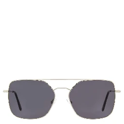 Silver Metal Sunglasses