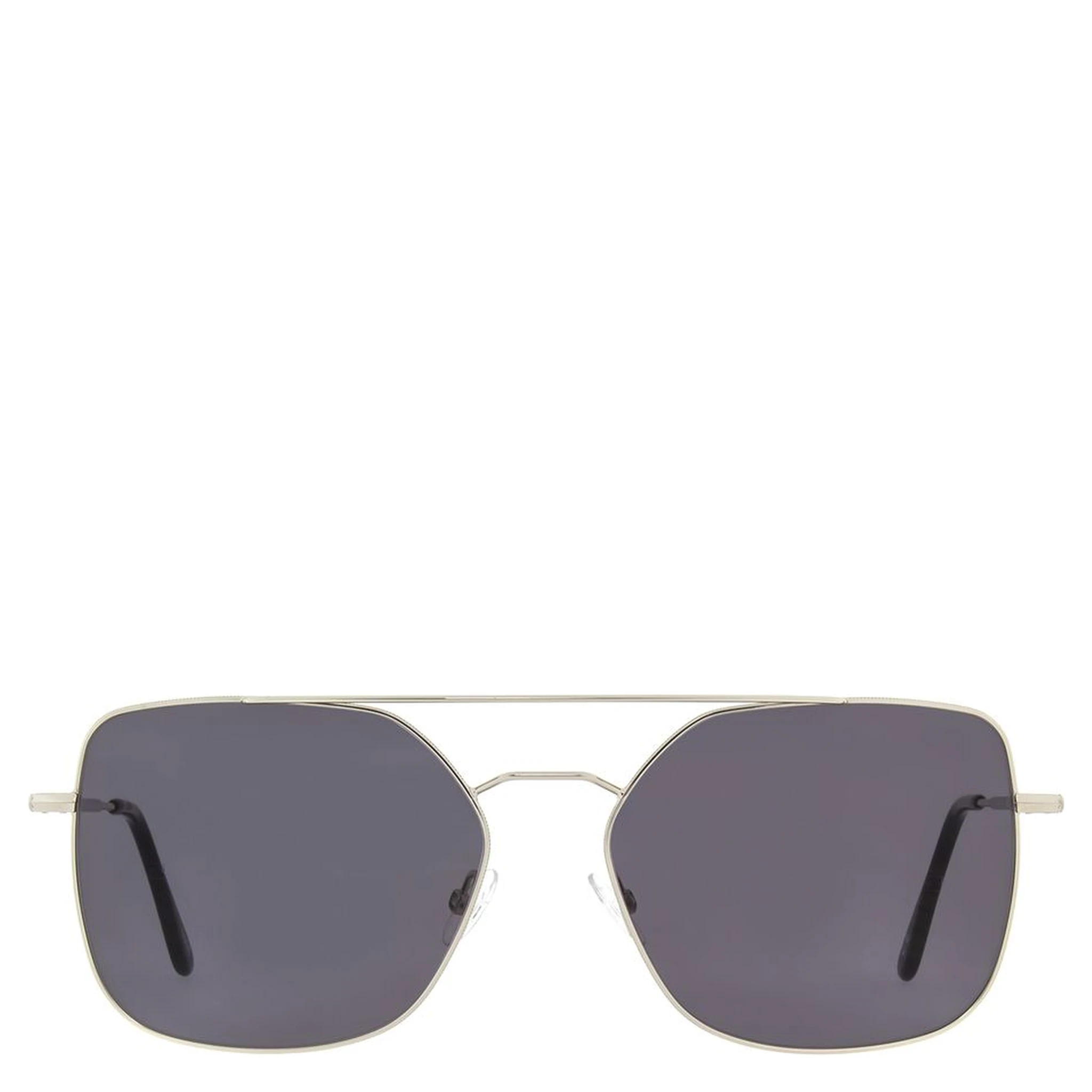 Silver Metal Sunglasses