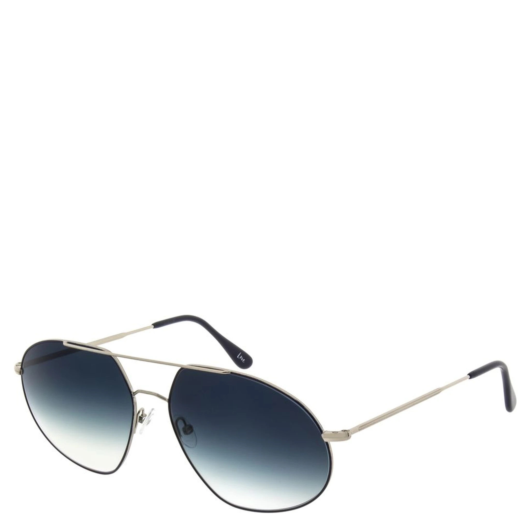 Silver Metal Sunglasses