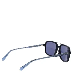 Blue Plastic Sunglasses
