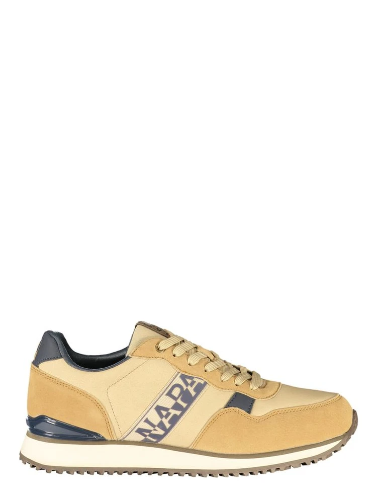 Brown Fabric Men's Sneaker