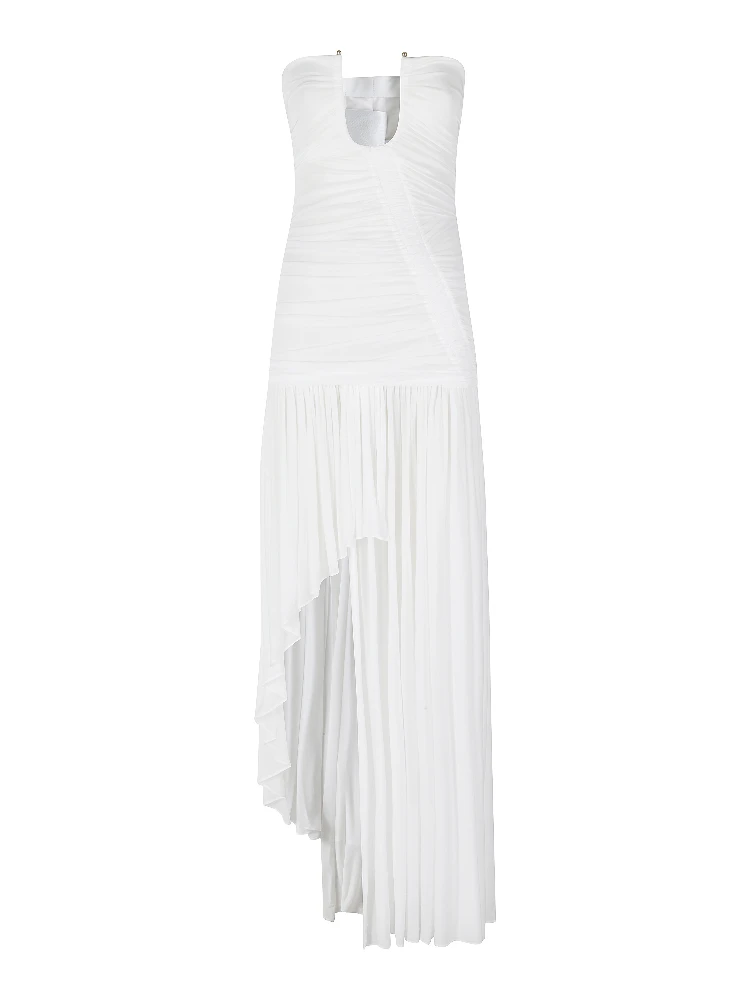 ARCED ORION STRAPLESS GOWN
