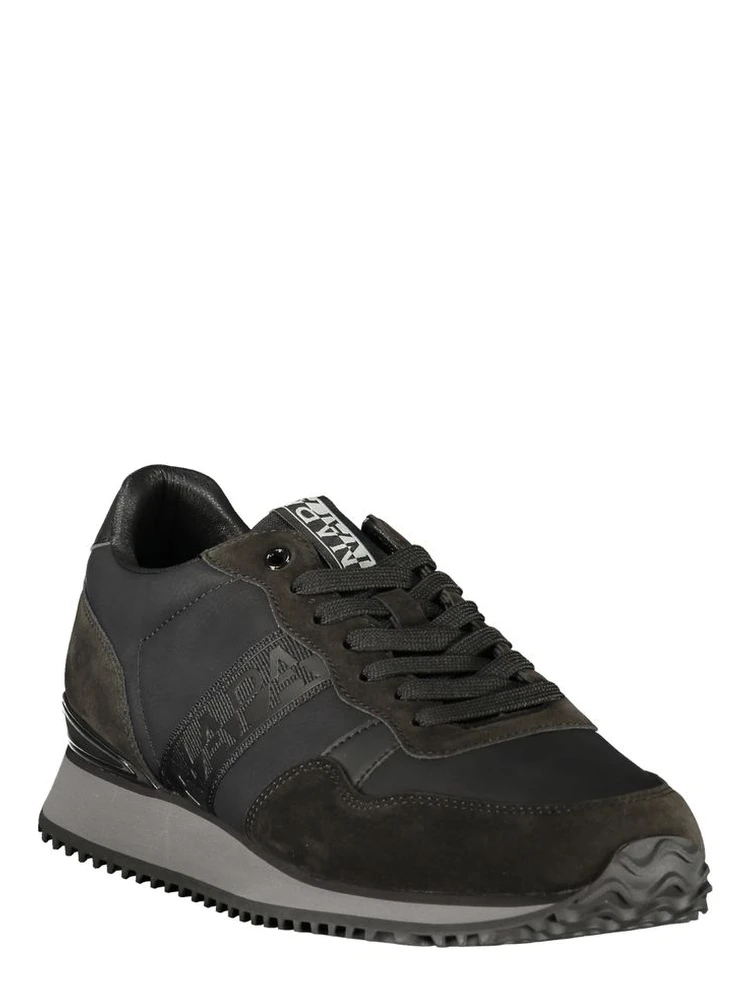 Black Polyester Athletic Sneakers alternative