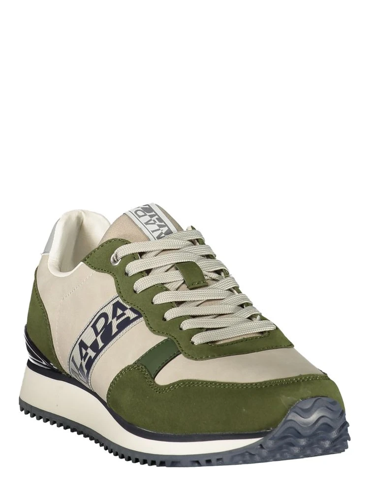 Green Polyester Athletic Sneakers alternative