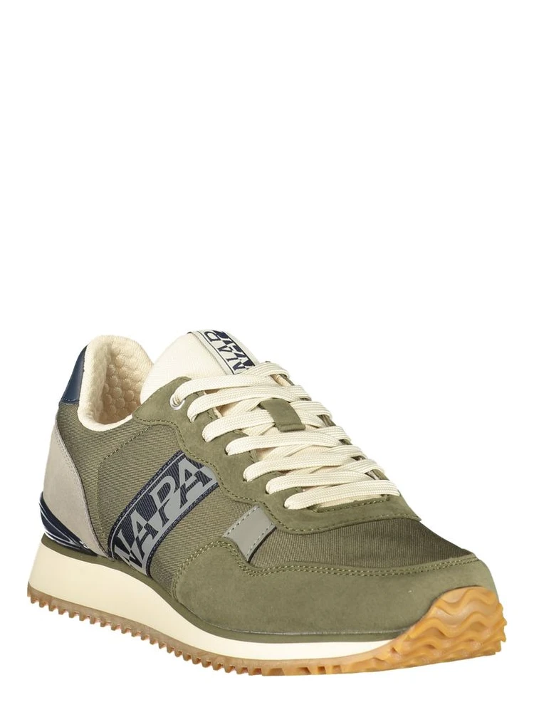 Green Polyester Athletic Sneakers alternative