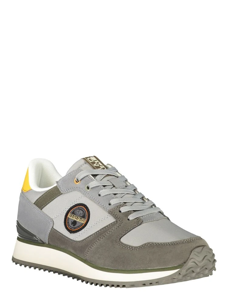 Gray Polyester Athletic Sneakers alternative