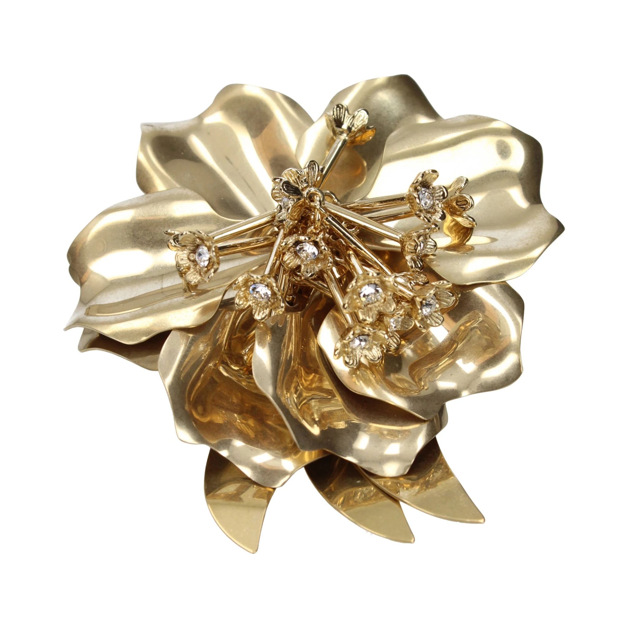 Gold Metal Broch