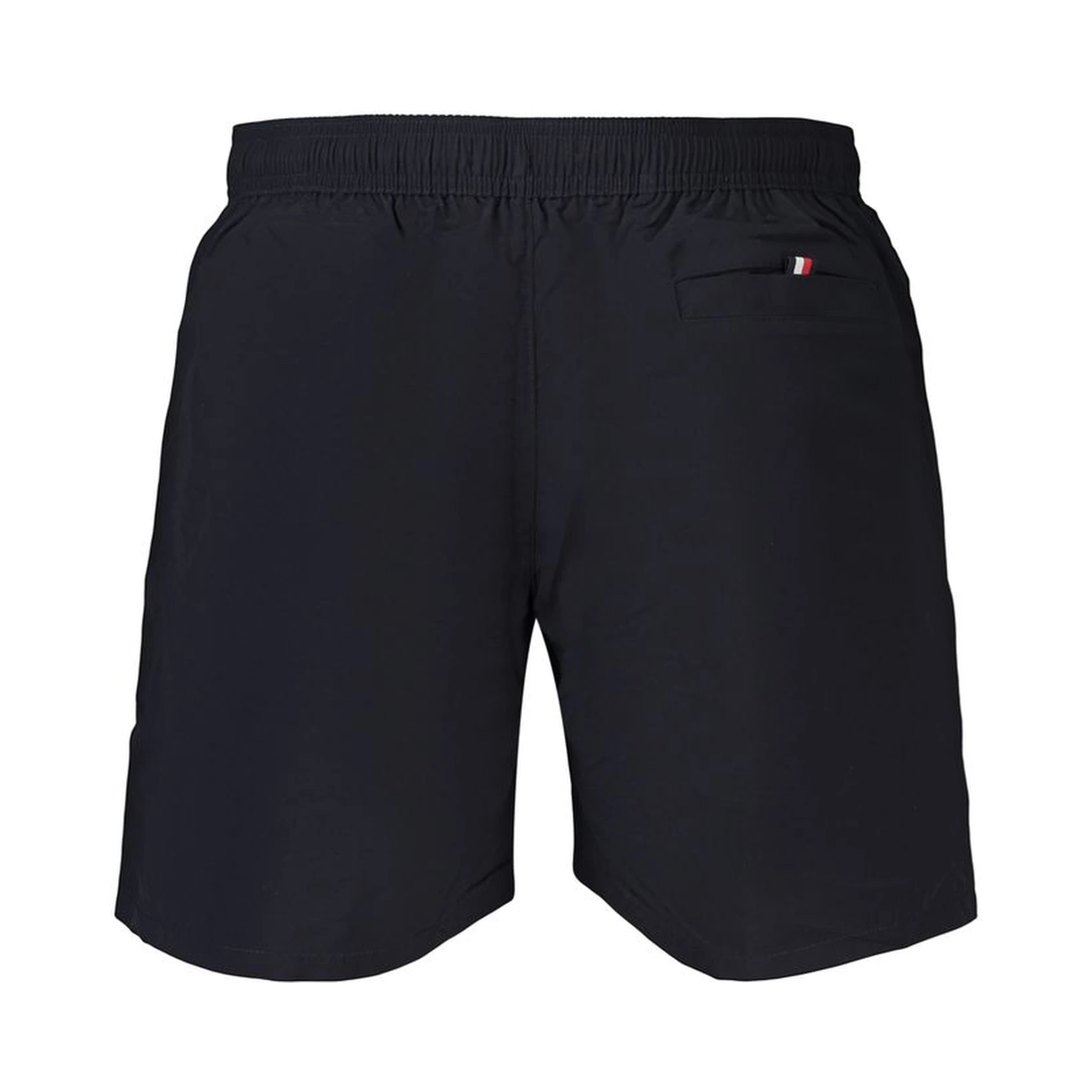 Blue Polyester Swim Shorts