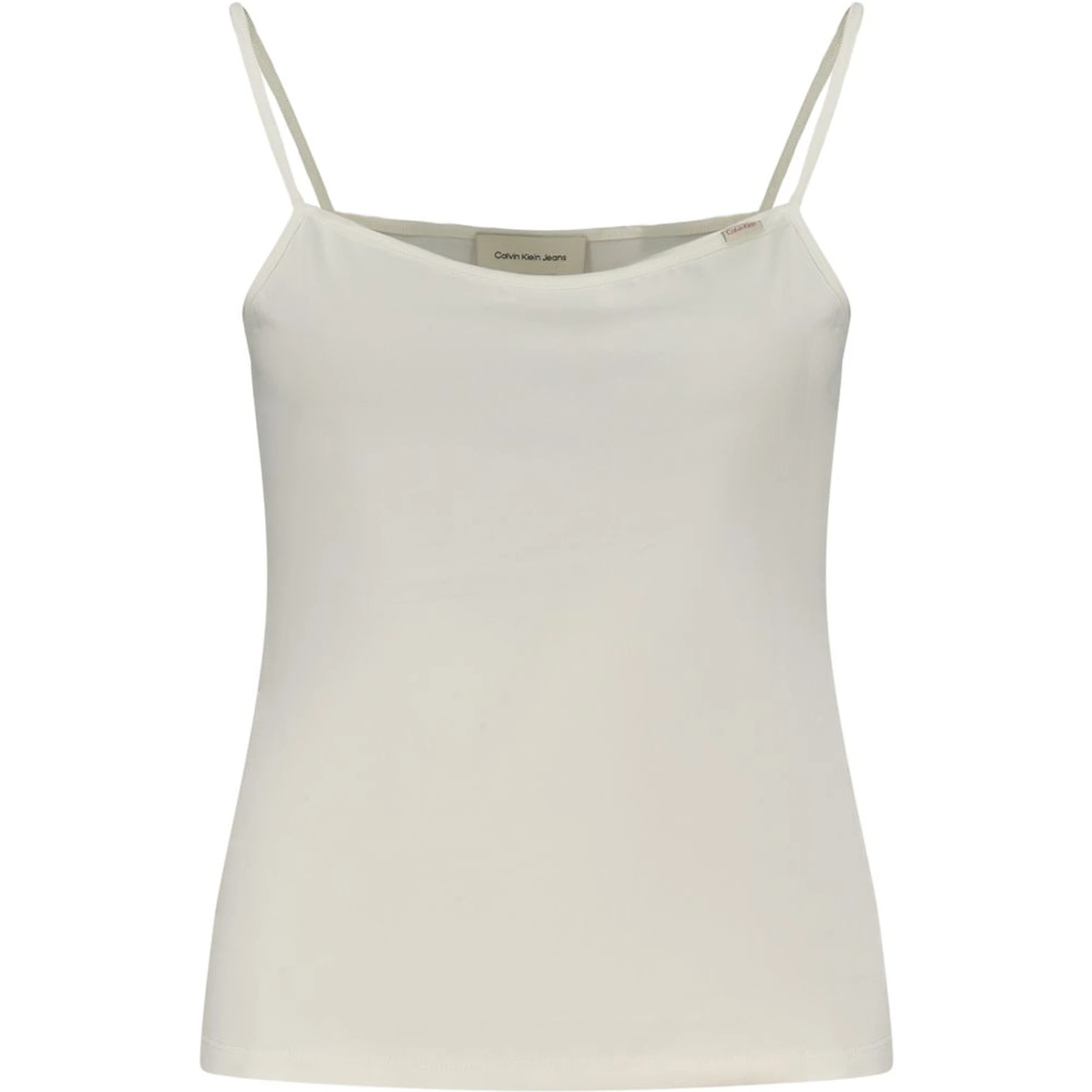 White Cotton Womens Tank