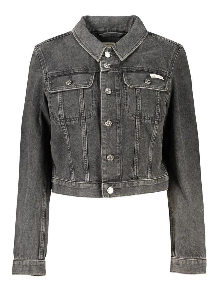 Black Cotton Women's Jacket