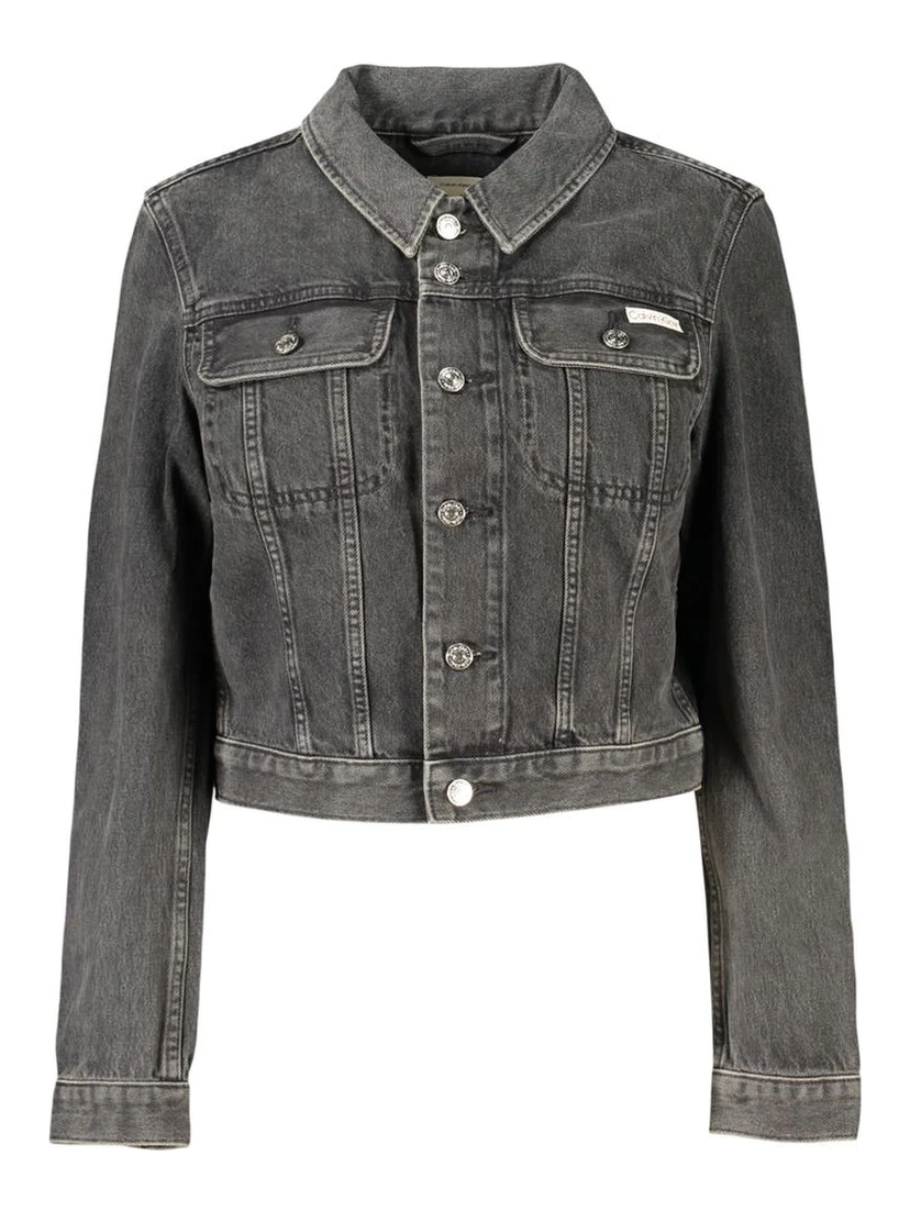 Black Cotton Women's Jacket