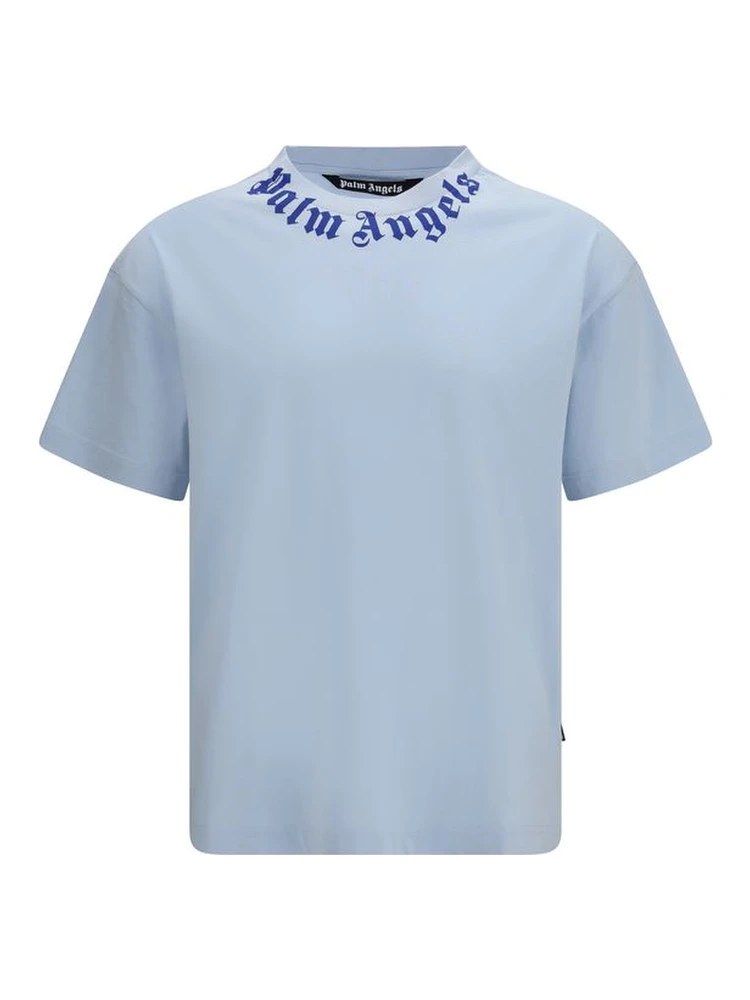 Blue Cotton T-Shirt