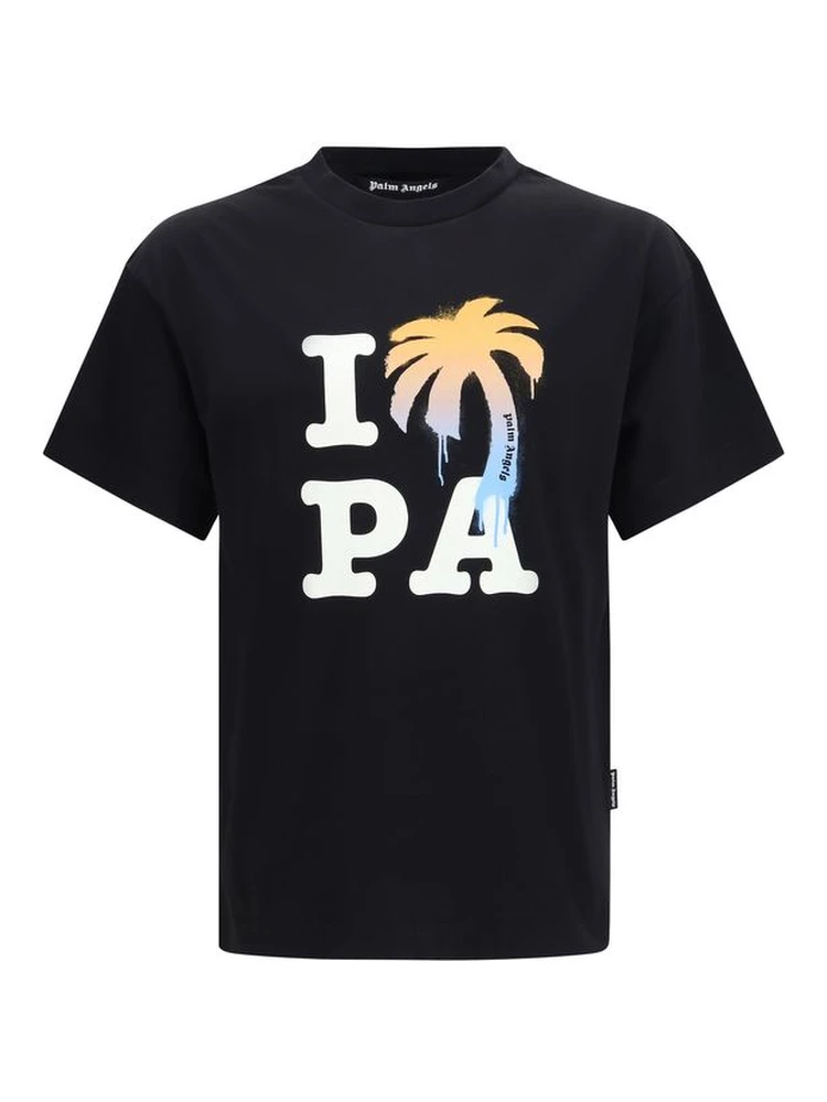 Black Cotton T-Shirt