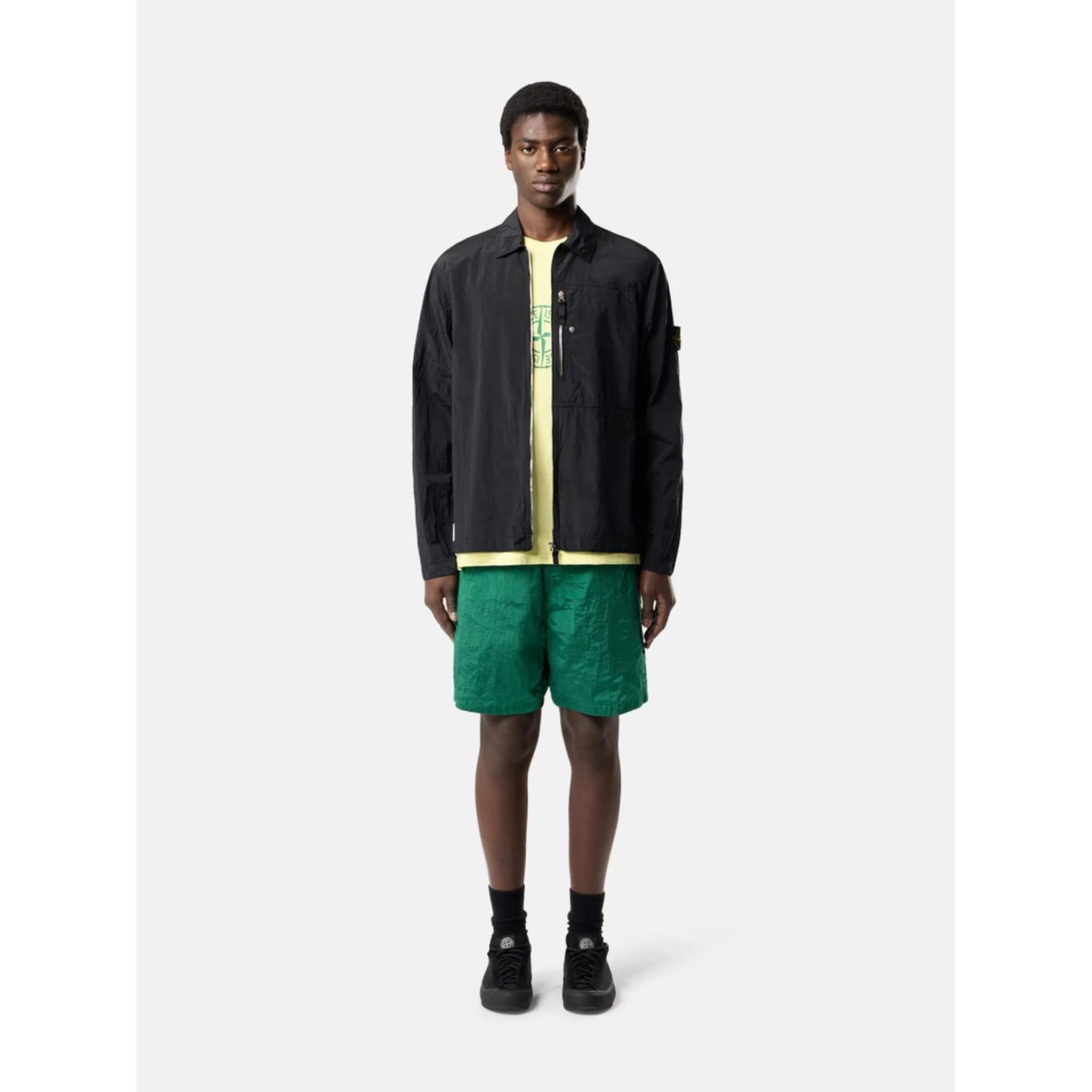 Stone Island Jackets Black