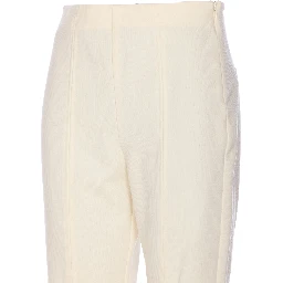 Max Mara Trousers White