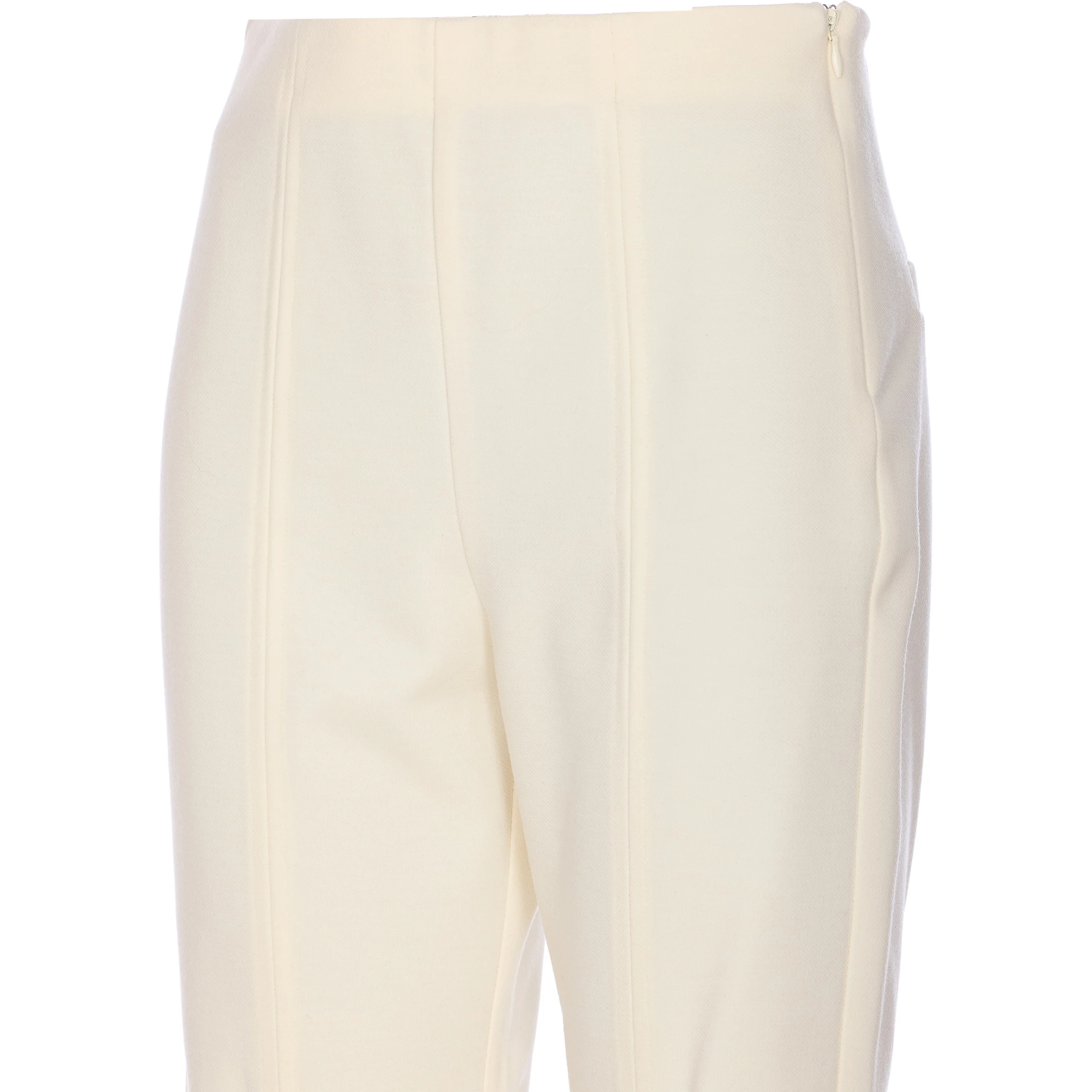 Max Mara Trousers White