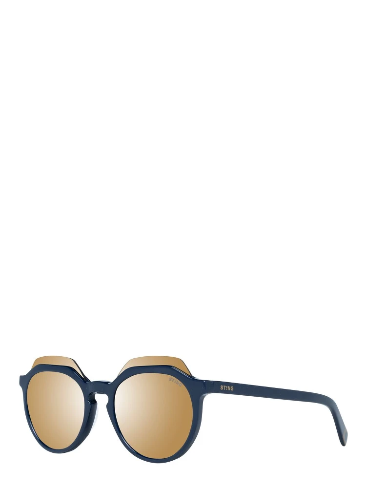 Blue Plastic Sunglasses