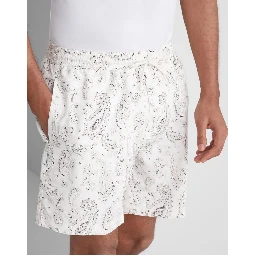 Bicolor Polyester Shorts