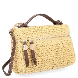 BORSA IN RAFIA CON TRACOLLA