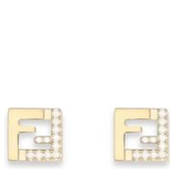Gold Brass Earrings